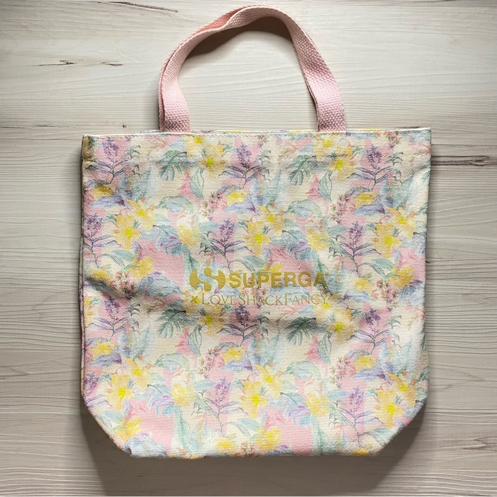 Superga x LoveShackFancy Floral Dainty Mini / Shoe Bag